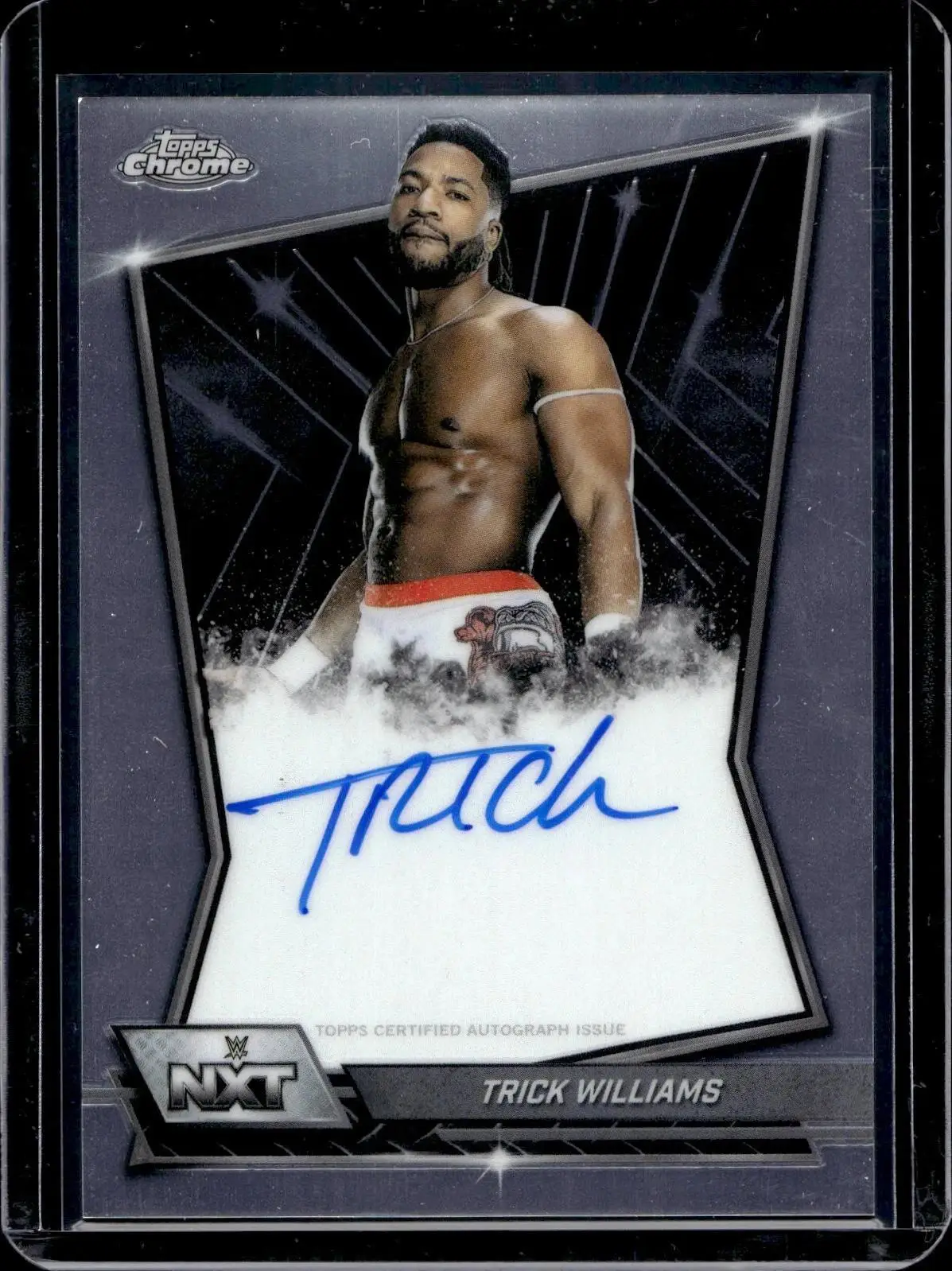 Trick Williams 2026 Topps Chrome WWE NXT Auto NXT-TRI