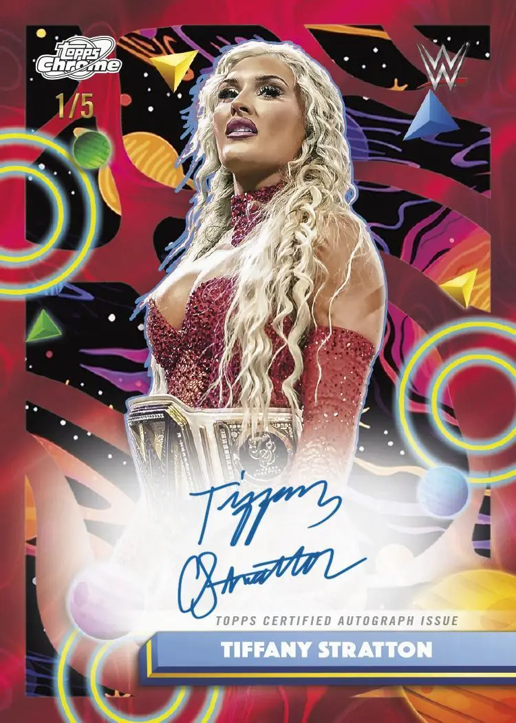 2026 Topps Cosmic Chrome WWE Wrestling Hobby Box - Image 6