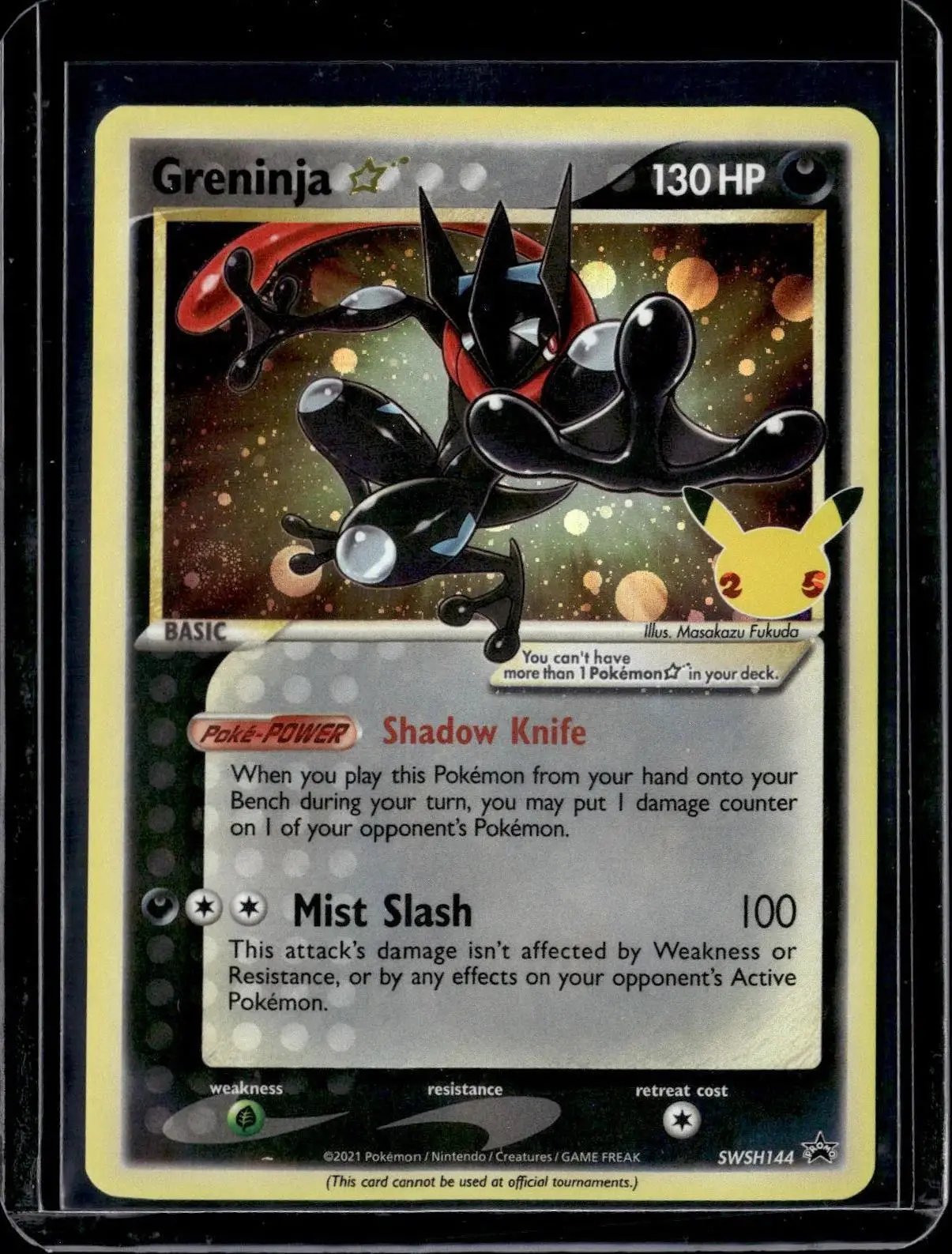 Greninja Star Pokemon SWSH: Sword & Shield Promo Cards SWSH144