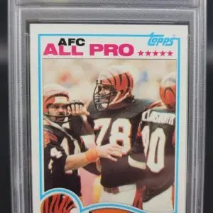 Anthony Munoz 1982 Topps Rookie RC Cincinnati Bengals 51 PSA 8.5