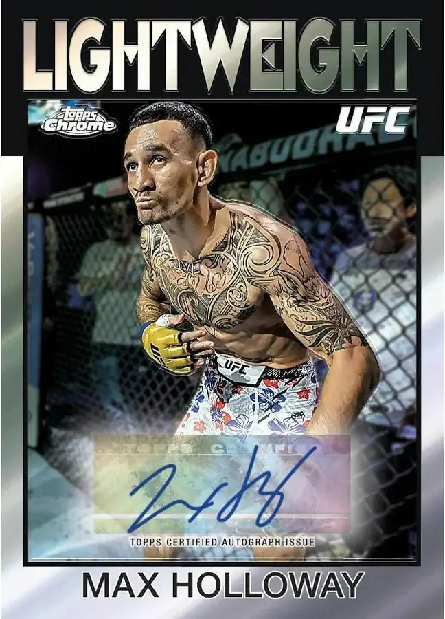 2026 Topps Chrome UFC Mega Box - Image 2