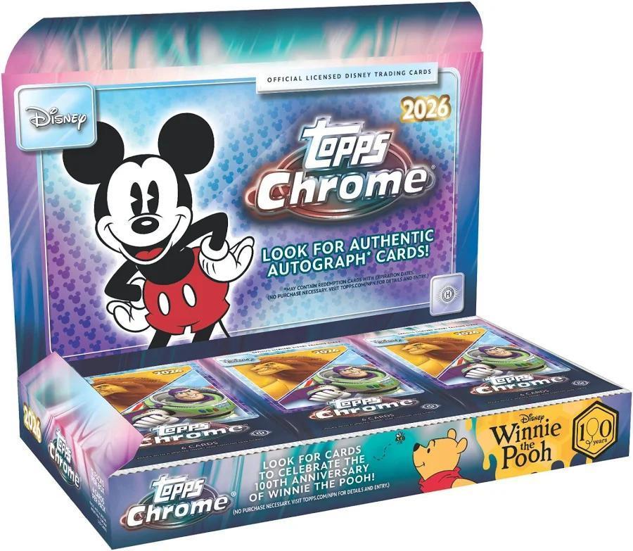 2026 Topps Chrome Disney Hobby Box
