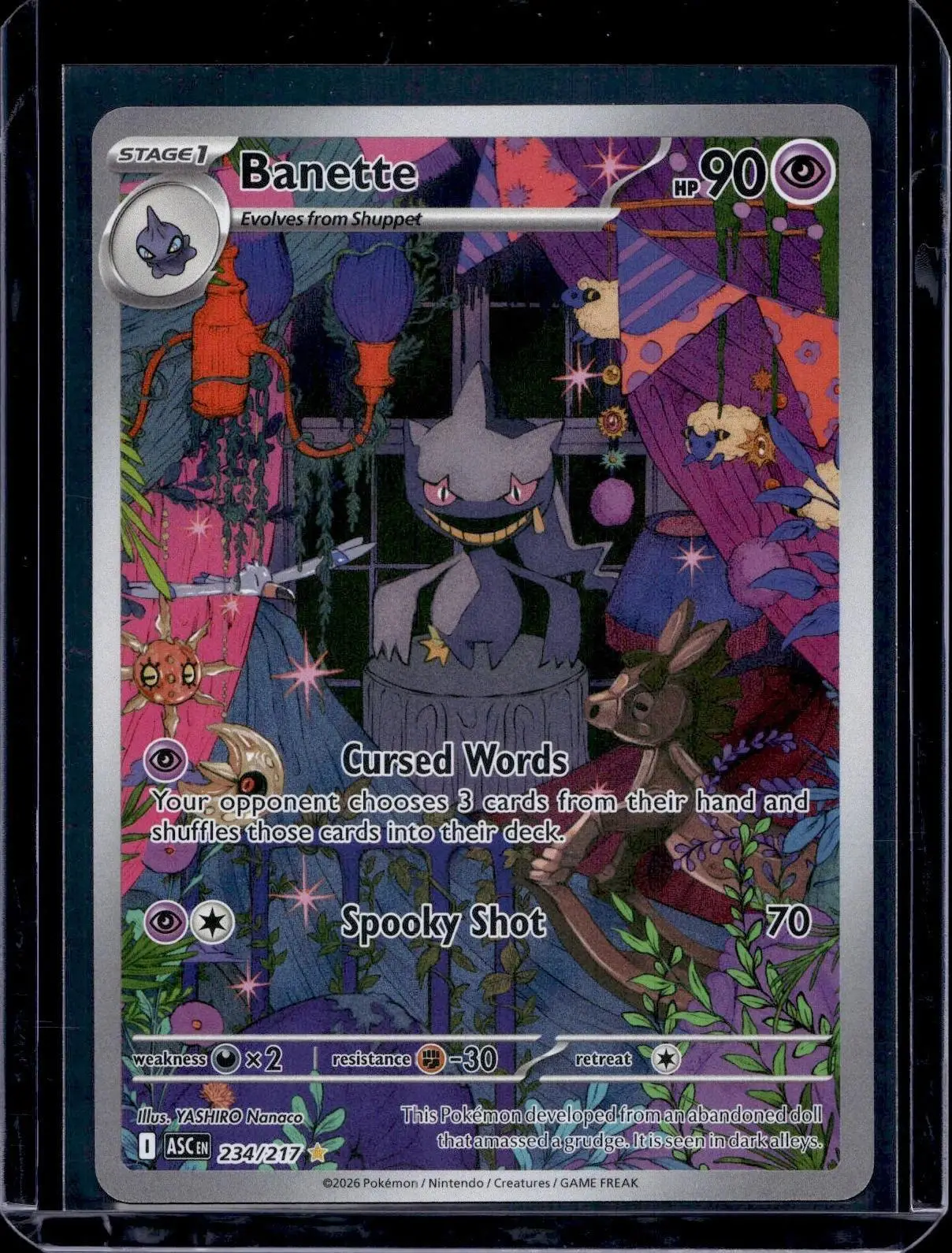 Banette Pokemon ME: Ascended Heroes 234/217