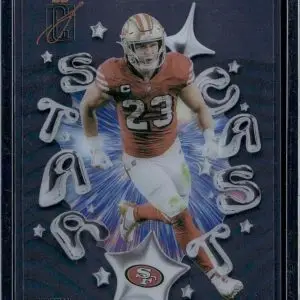 Christian McCaffrey 2025 Topps Signature Class Star Cast SP 49ers SC-23