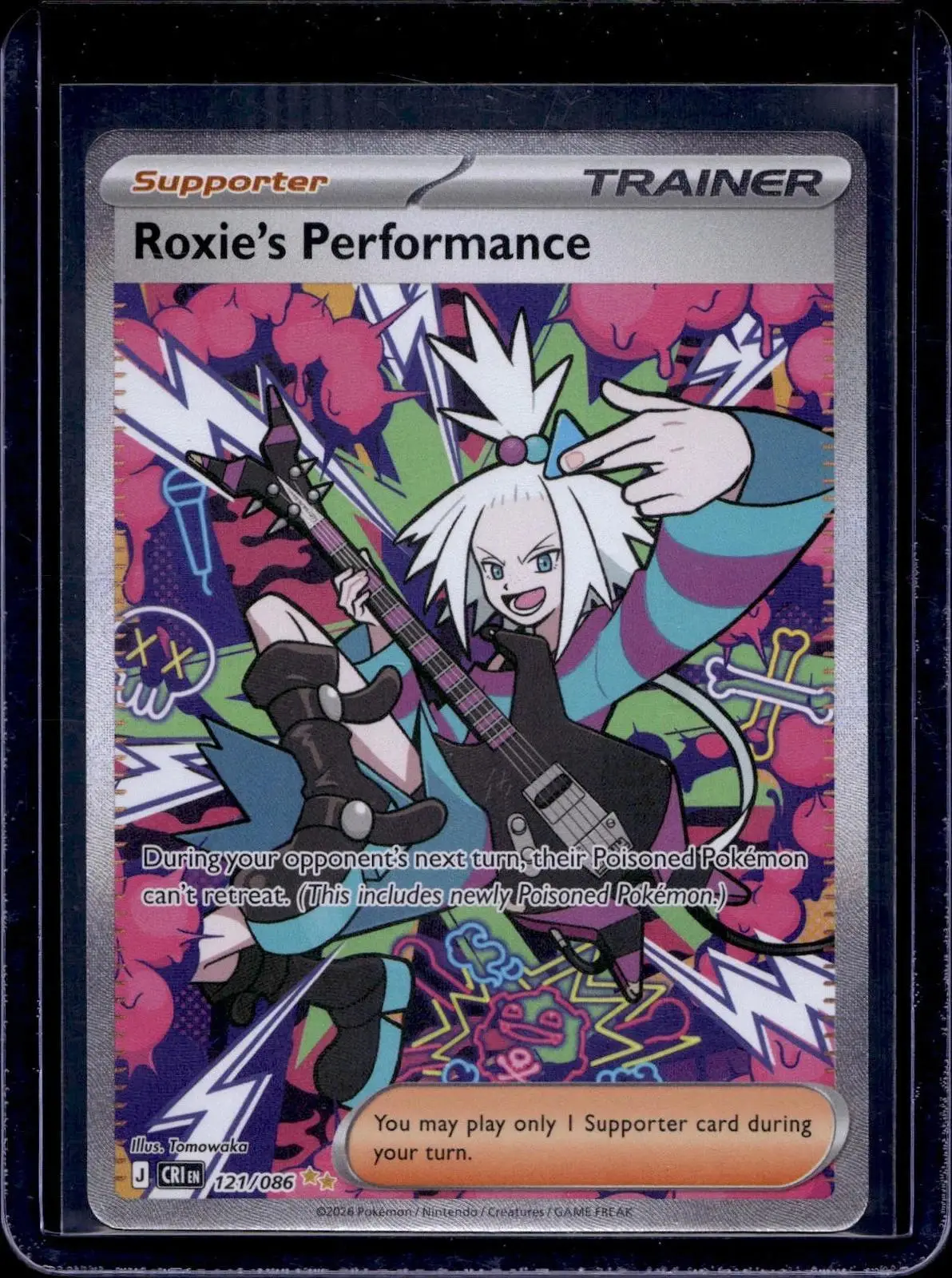 Roxie's Performance Pokemon ME04: Chaos Rising 121/086