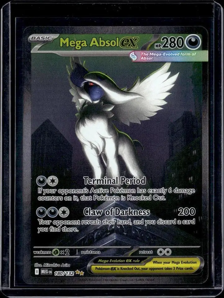 Mega Absol ex Pokemon ME01: Mega Evolution 180/132