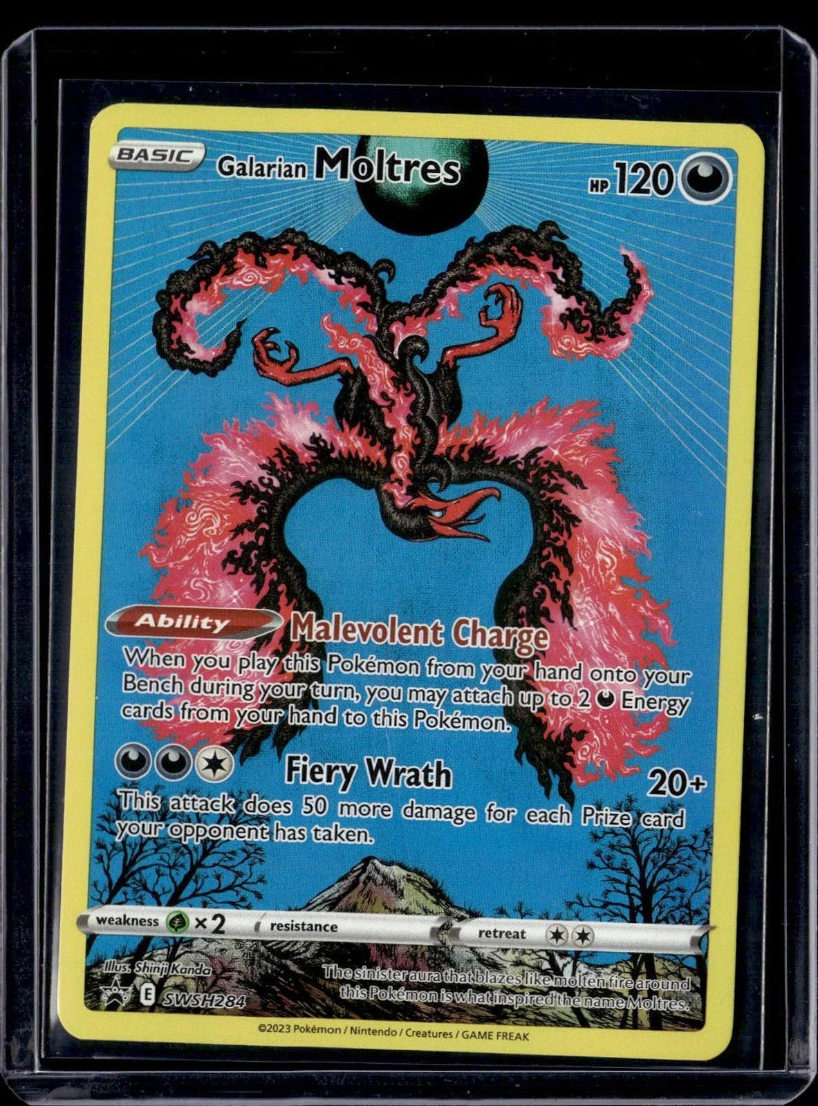Galarian Moltres Pokemon SWSH: Sword & Shield Promo Cards SWSH284