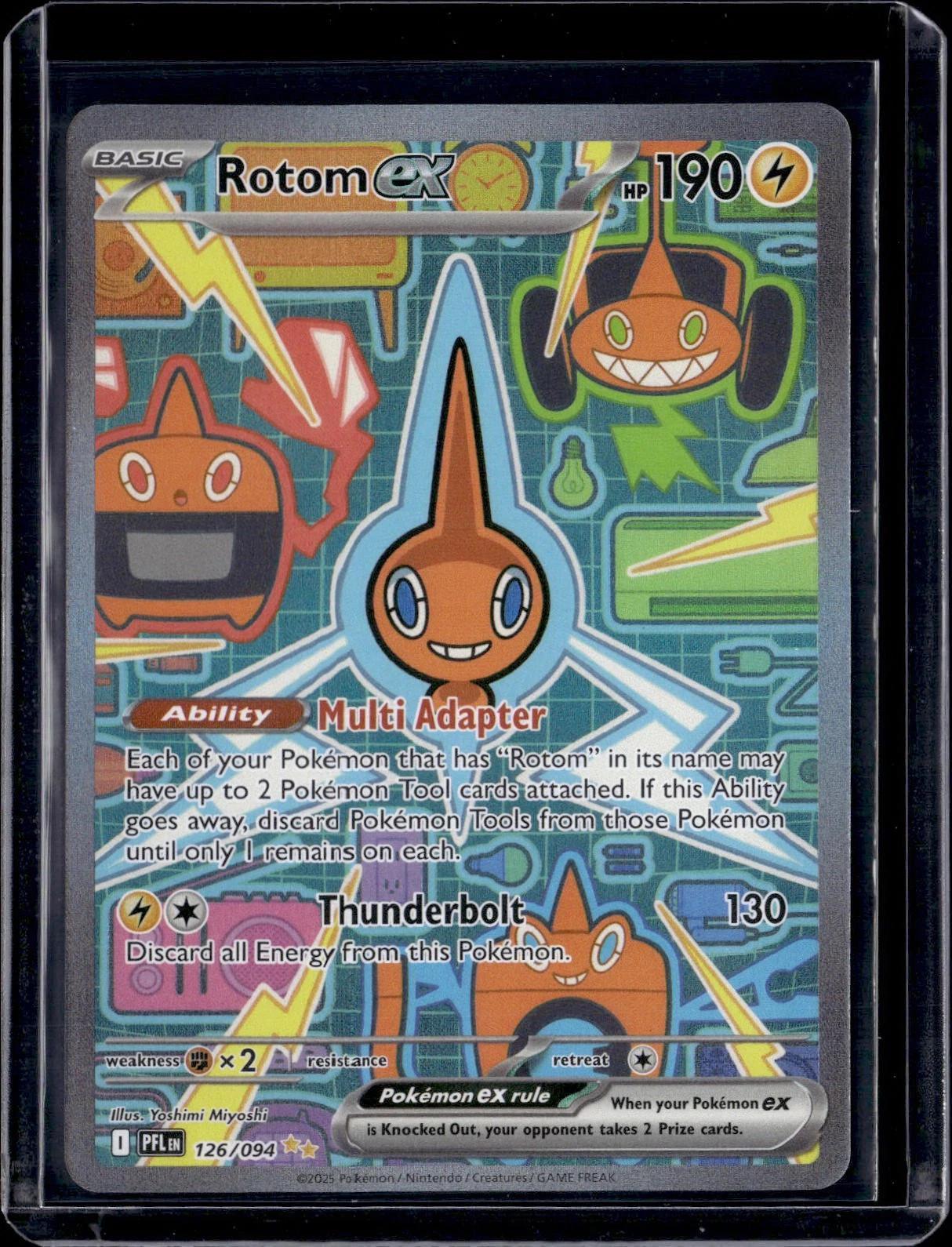 Rotom ex Pokemon ME02: Phantasmal Flames 126/094