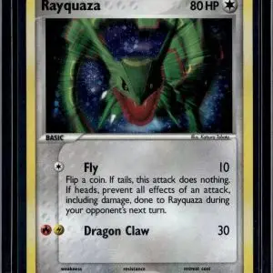 Rayquaza Holo Pokemon Blister Exclusives 3/17