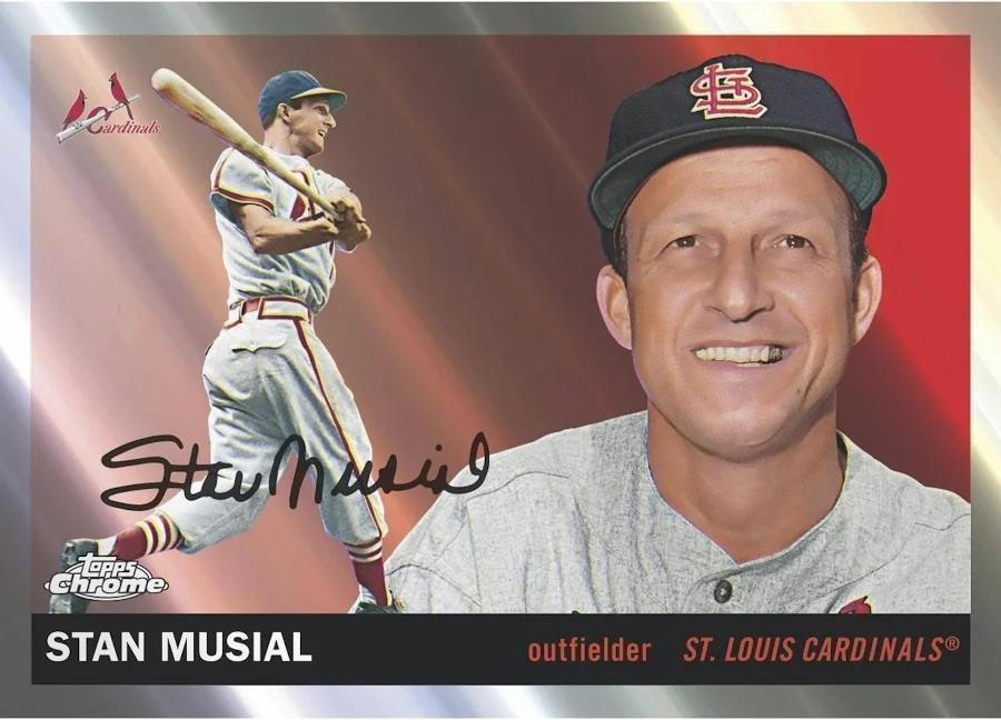 2025 Topps Chrome Platinum '55 Baseball Blaster Box - Image 5