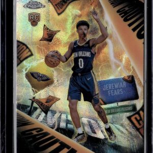 Jeremiah Fears 2025-26 Topps Chrome Advisory SSP New Orleans Pelicans AD-7