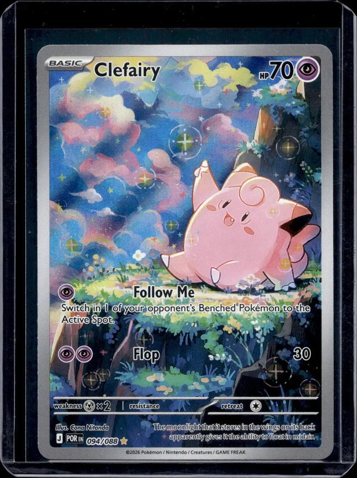 Clefairy Pokemon ME03: Perfect Order 094/088