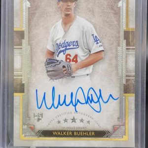 Walker Buehler 2018 Topps Five Star Rookie Auto Los Angeles Dodgers FSA-WB