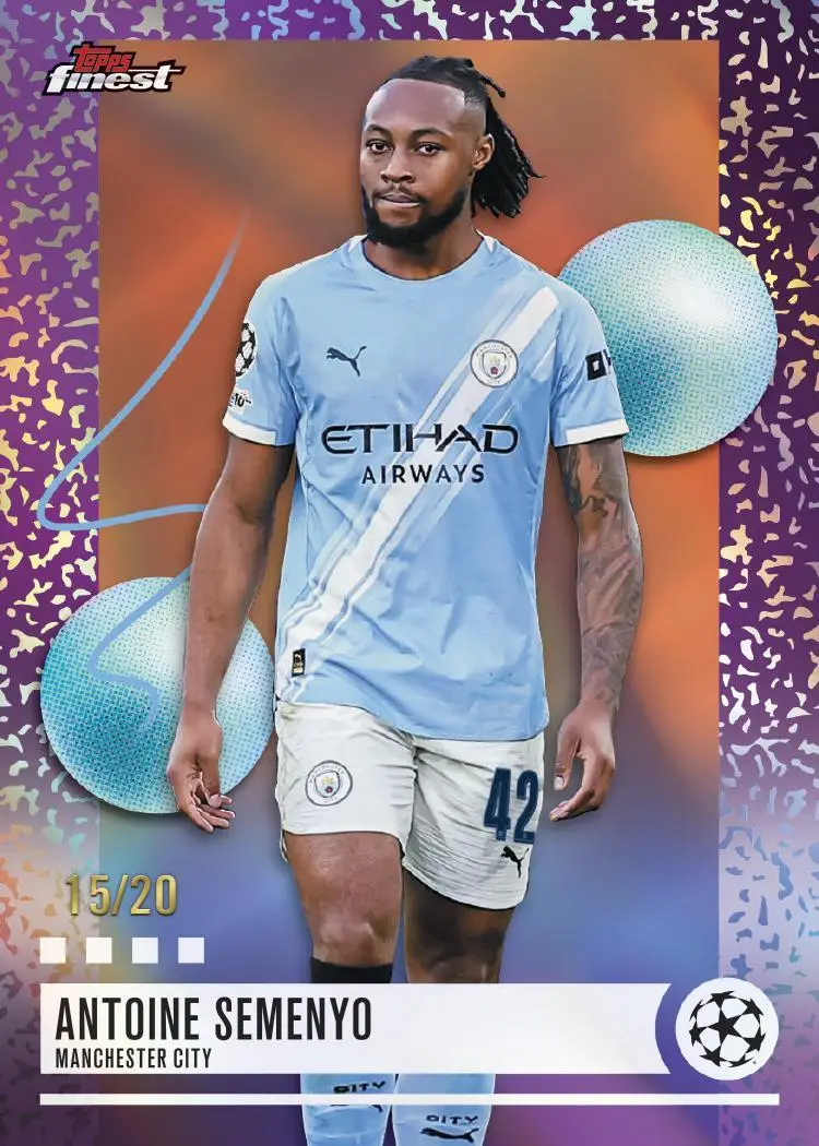 2025-26 Topps UEFA Club Competitions Finest Soccer Hobby Box (Pre-Sell) - Image 7