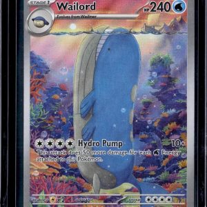 Wailord 1 Pokemon SV09: Journey Together 162/159 1