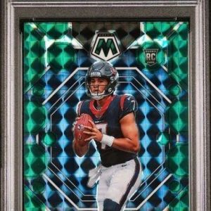 CJ Stroud 2023 Panini Mosaic Green RC Houston Texans 292 PSA 9