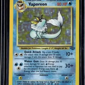 Vaporeon (12) Pokemon Jungle 12/64