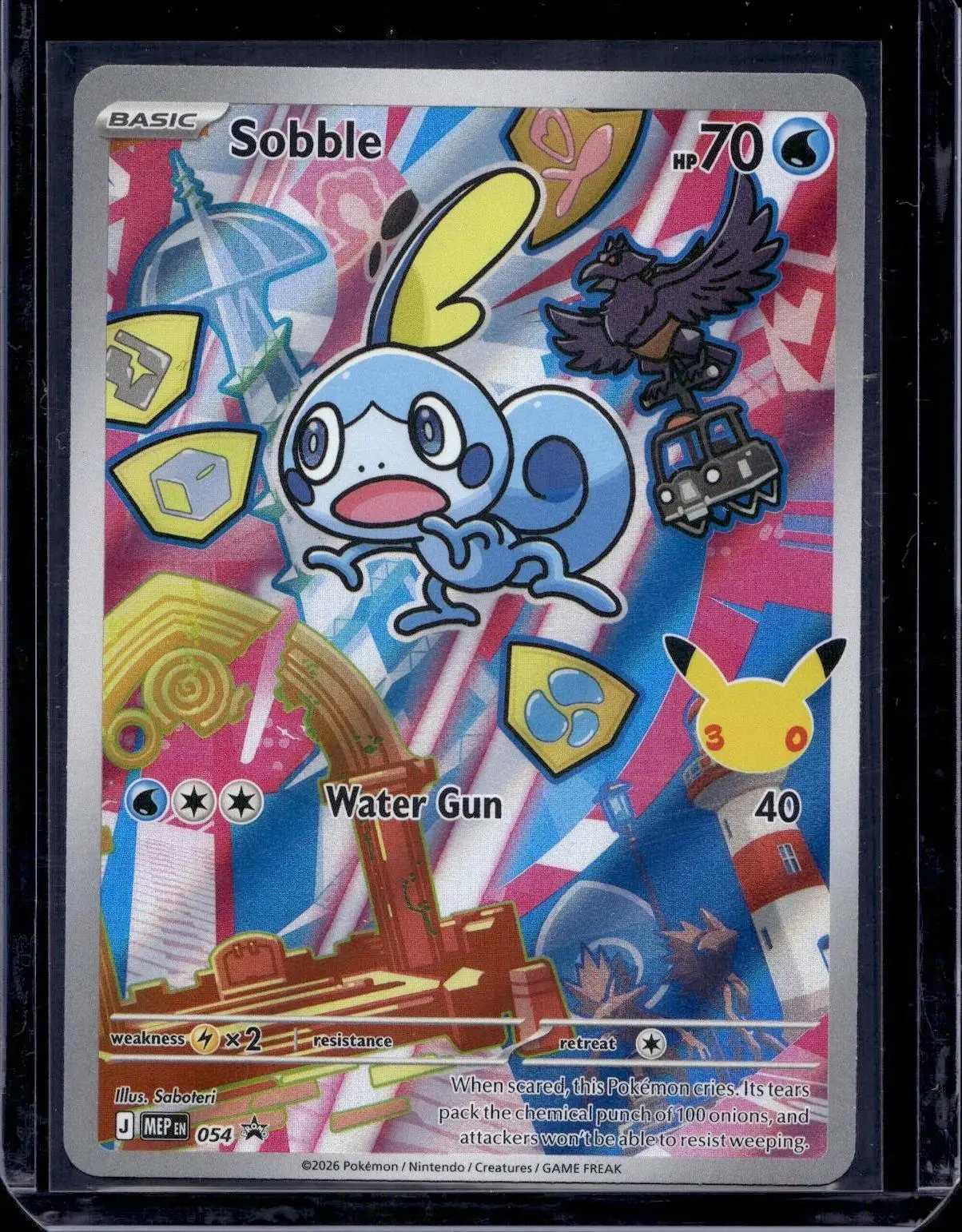 Sobble 1 Pokemon ME: Mega Evolution Promo 054 1
