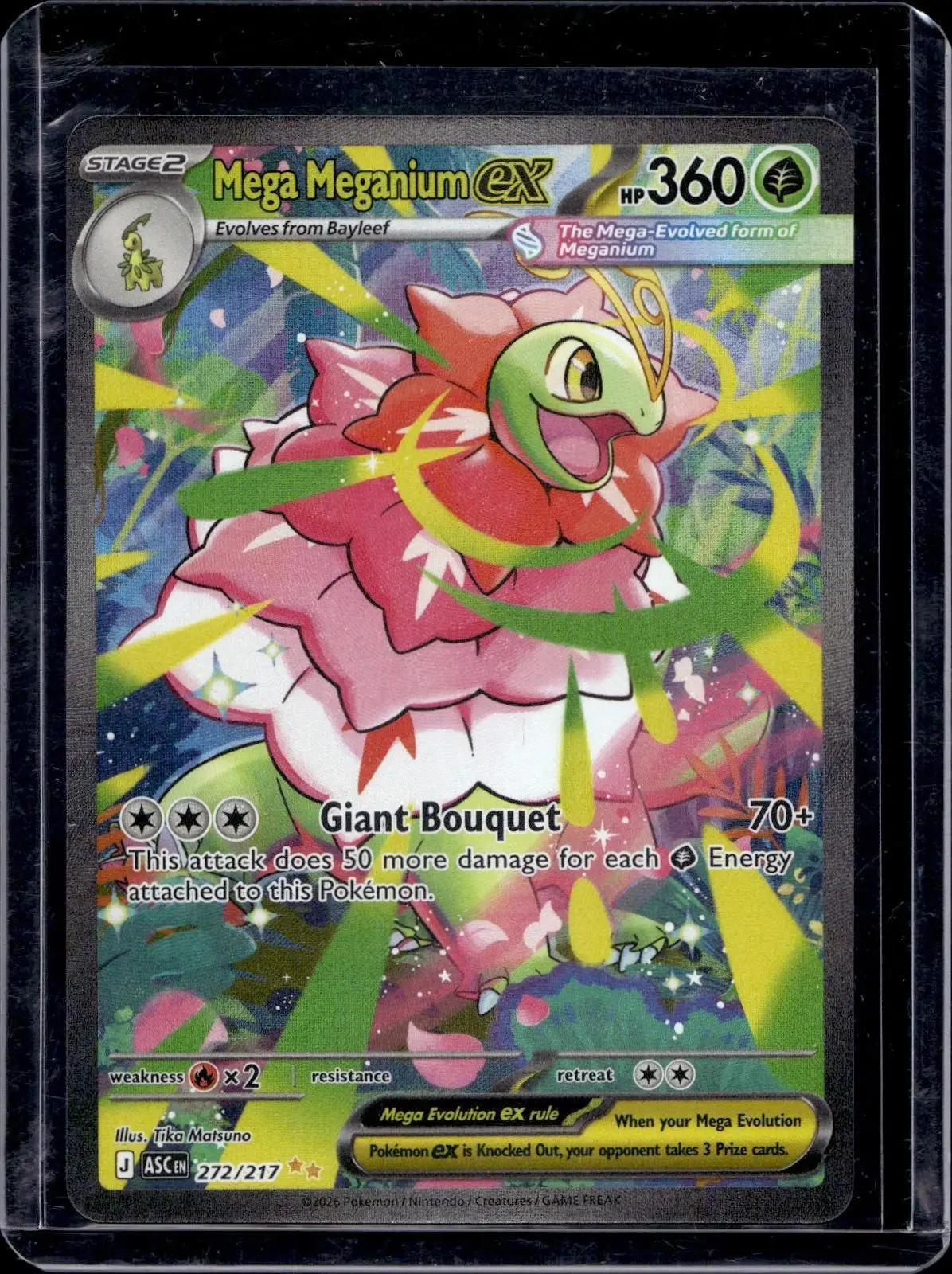 Mega Meganium ex Pokemon ME: Ascended Heroes 272/217