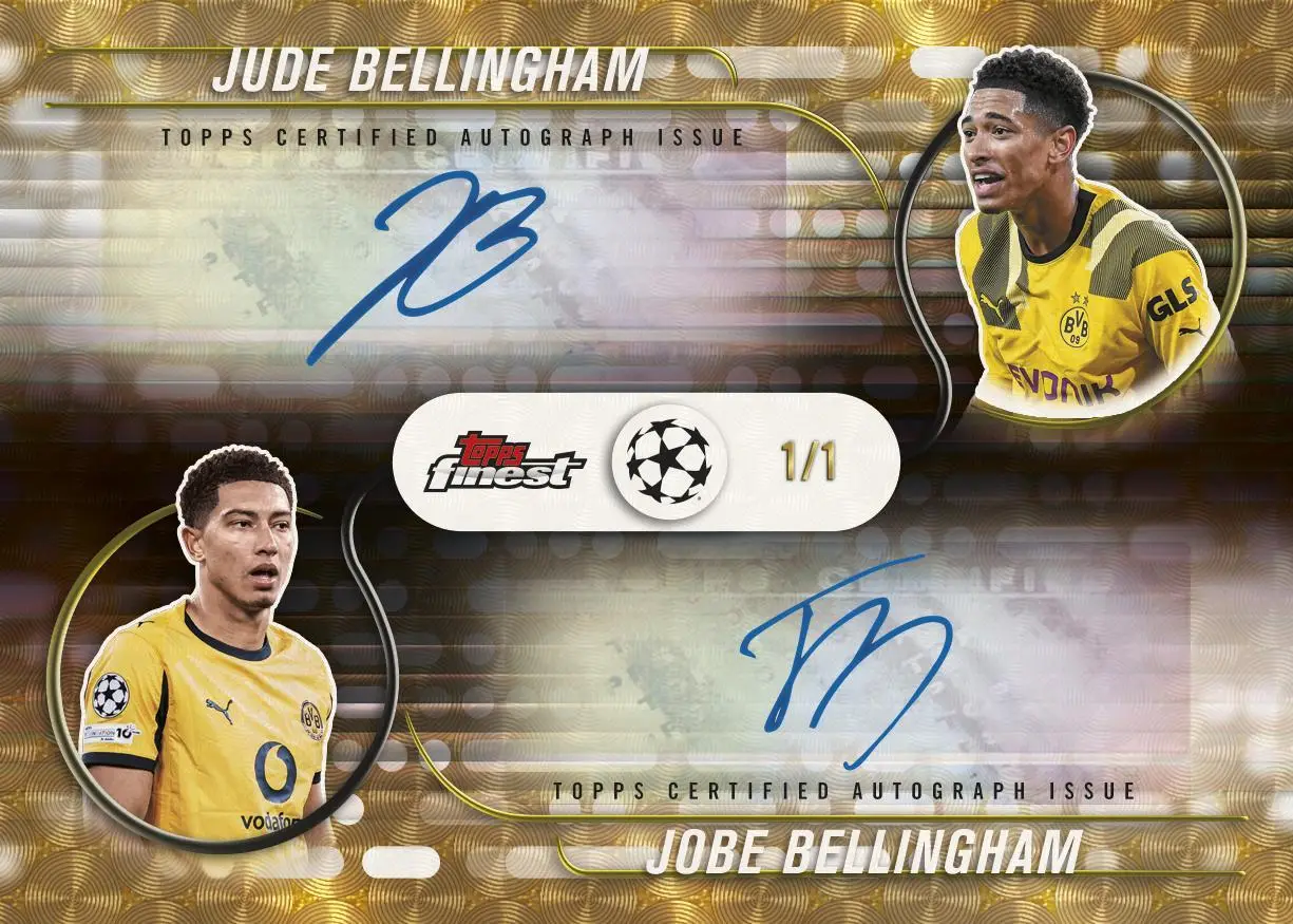 2025-26 Topps UEFA Club Competitions Finest Soccer Hobby Box (Pre-Sell) - Image 4