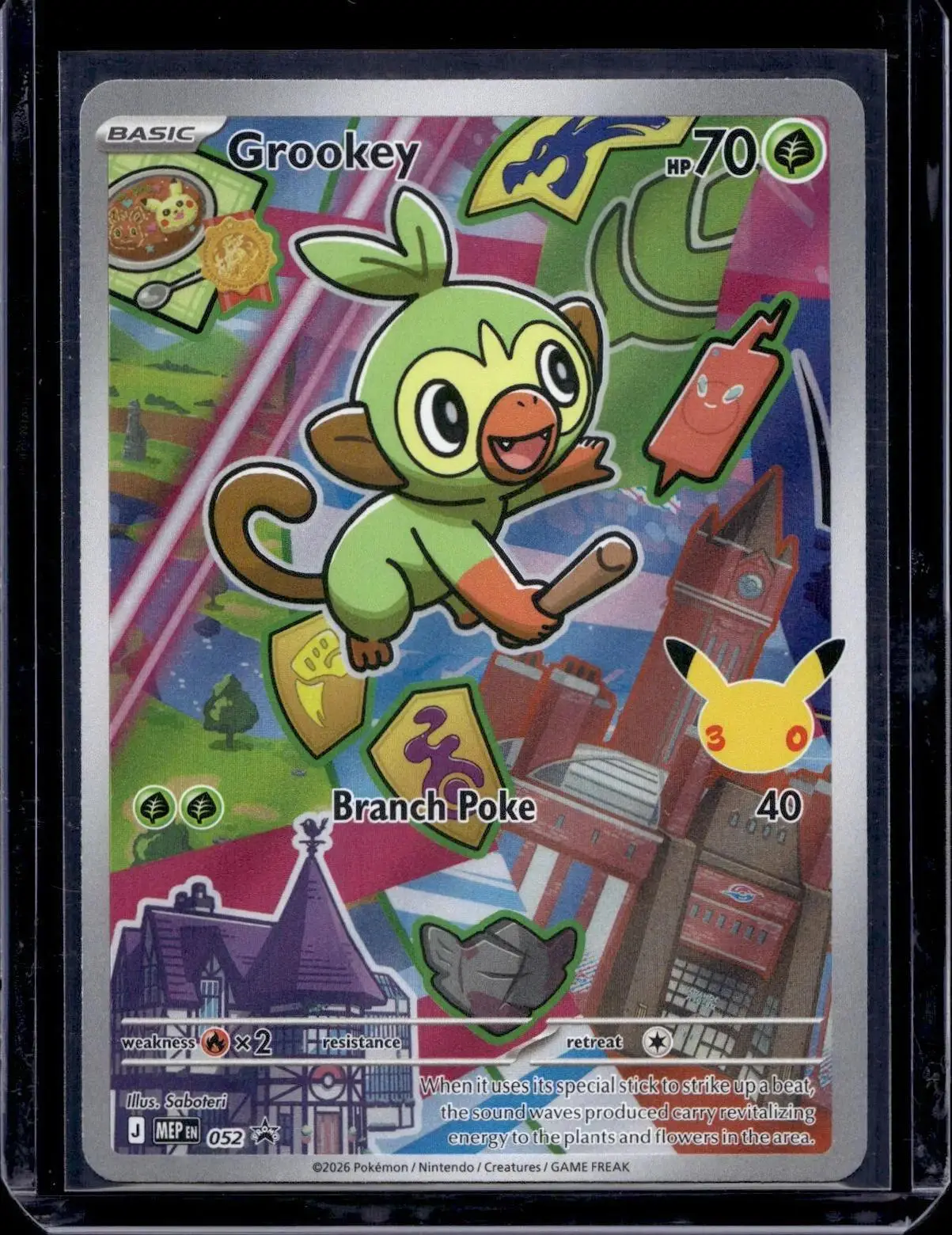 Grookey 1 Pokemon ME: Mega Evolution Promo 052 1