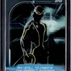 Tron 2026 Topps Chrome Disney Acetate Case Hit Clear TRON-7