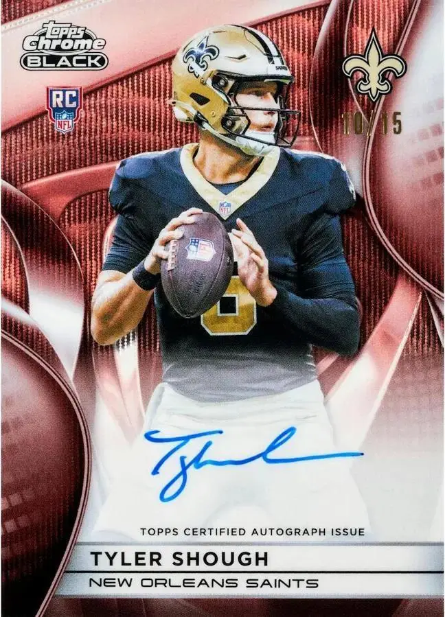 2025 Topps Chrome Black Football Hobby Box - Image 6