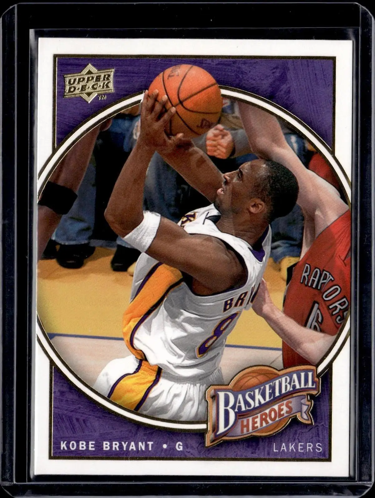 Kobe Bryant 2008-09 Upper Deck Basketball Heroes Los Angeles Lakers KB-4