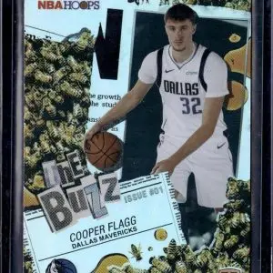 Cooper Flagg 2025-26 Hoops The Buzz RC Dallas Mavericks TB-1