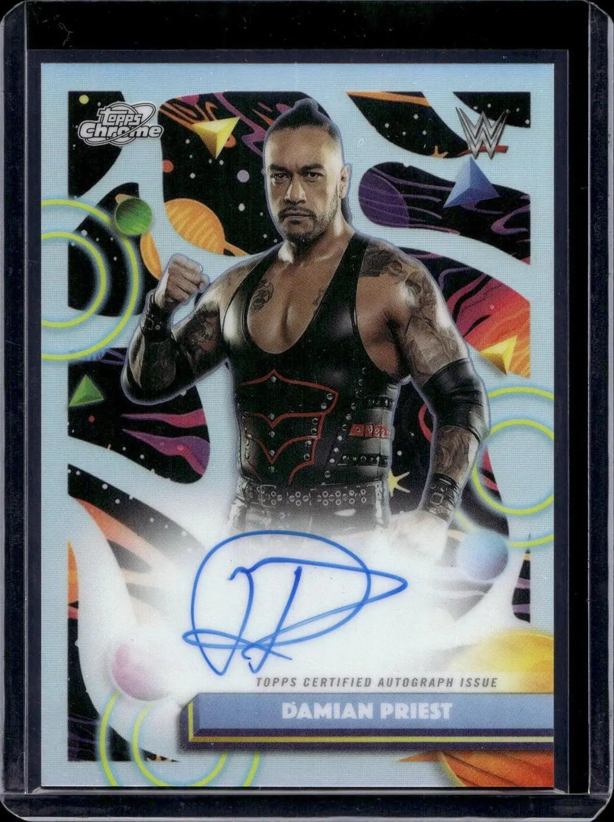 Damian Priest 2026 Topps Chrome Cosmic Auto CCA-DMP