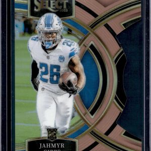 Jahmyr Gibbs 2023 Panini Select Copper Die Cut /299 Rookie Detroit Lions 198