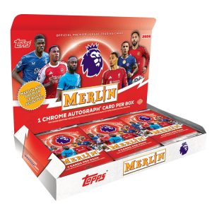 2025-26 Topps Merlin English Premier League Soccer Hobby Box