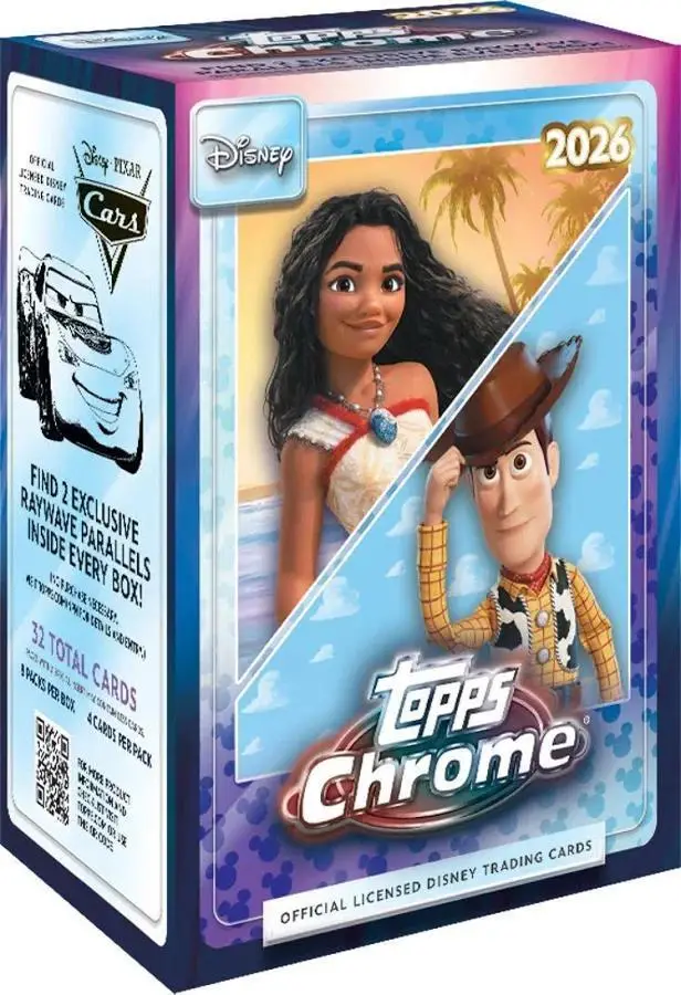 2026 Topps Chrome Disney Blaster Box