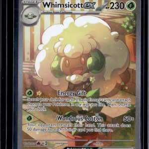 Whimsicott ex Pokemon SV: White Flare 165/086