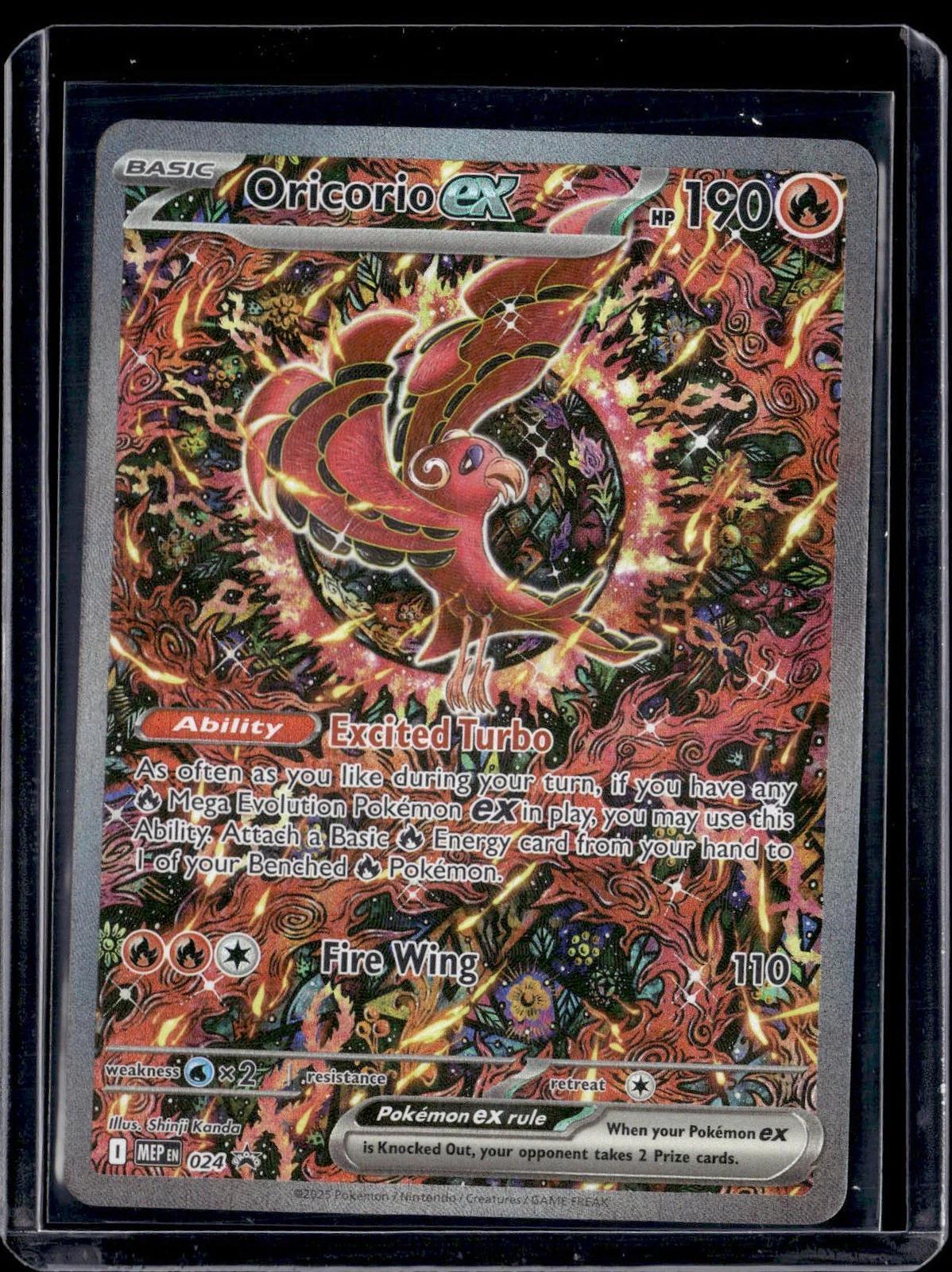 Oricorio ex Pokemon ME: Mega Evolution Promo 024