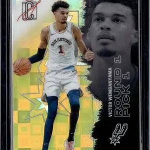 Victor Wembanyama 2025-26 Topps Signature Pandora Gold Spurs 55