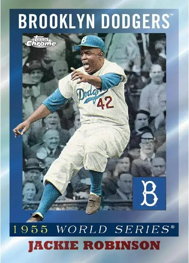 2025 Topps Chrome Platinum '55 Baseball Blaster Box - Image 6