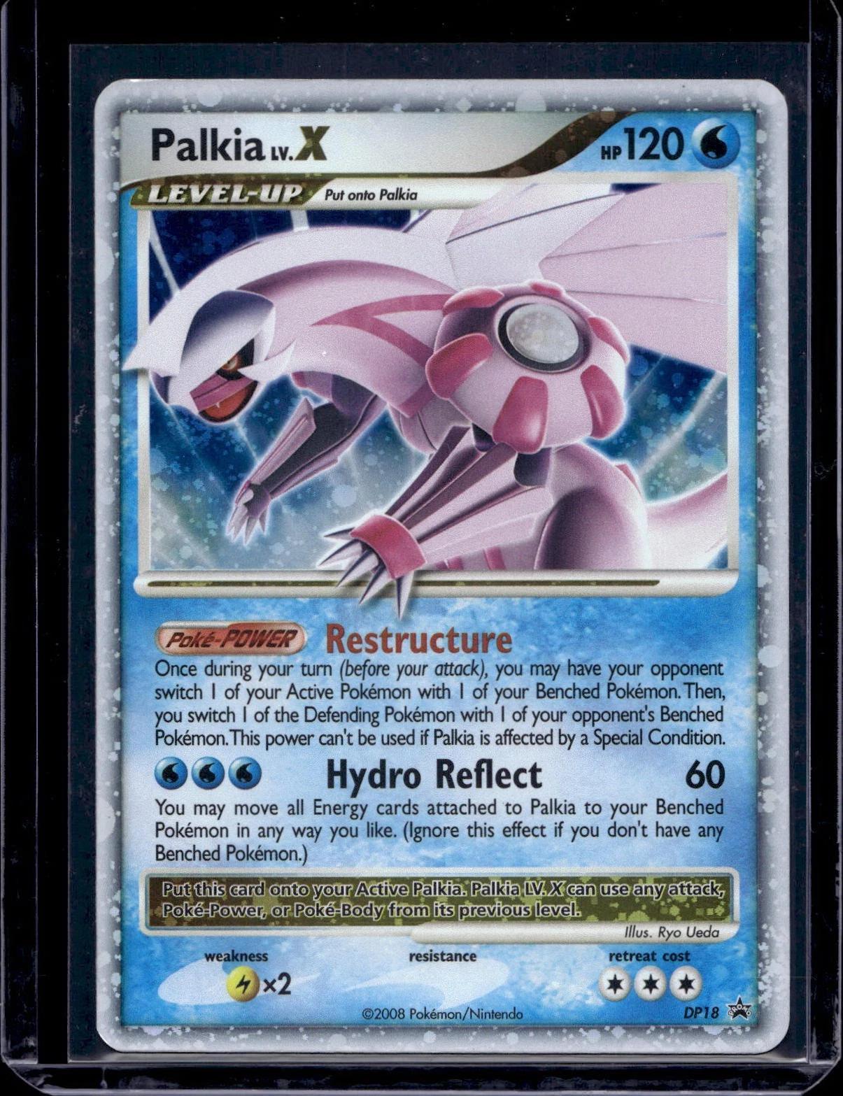 Palkia LV.X Holo Pokemon Diamond and Pearl Promos DP18
