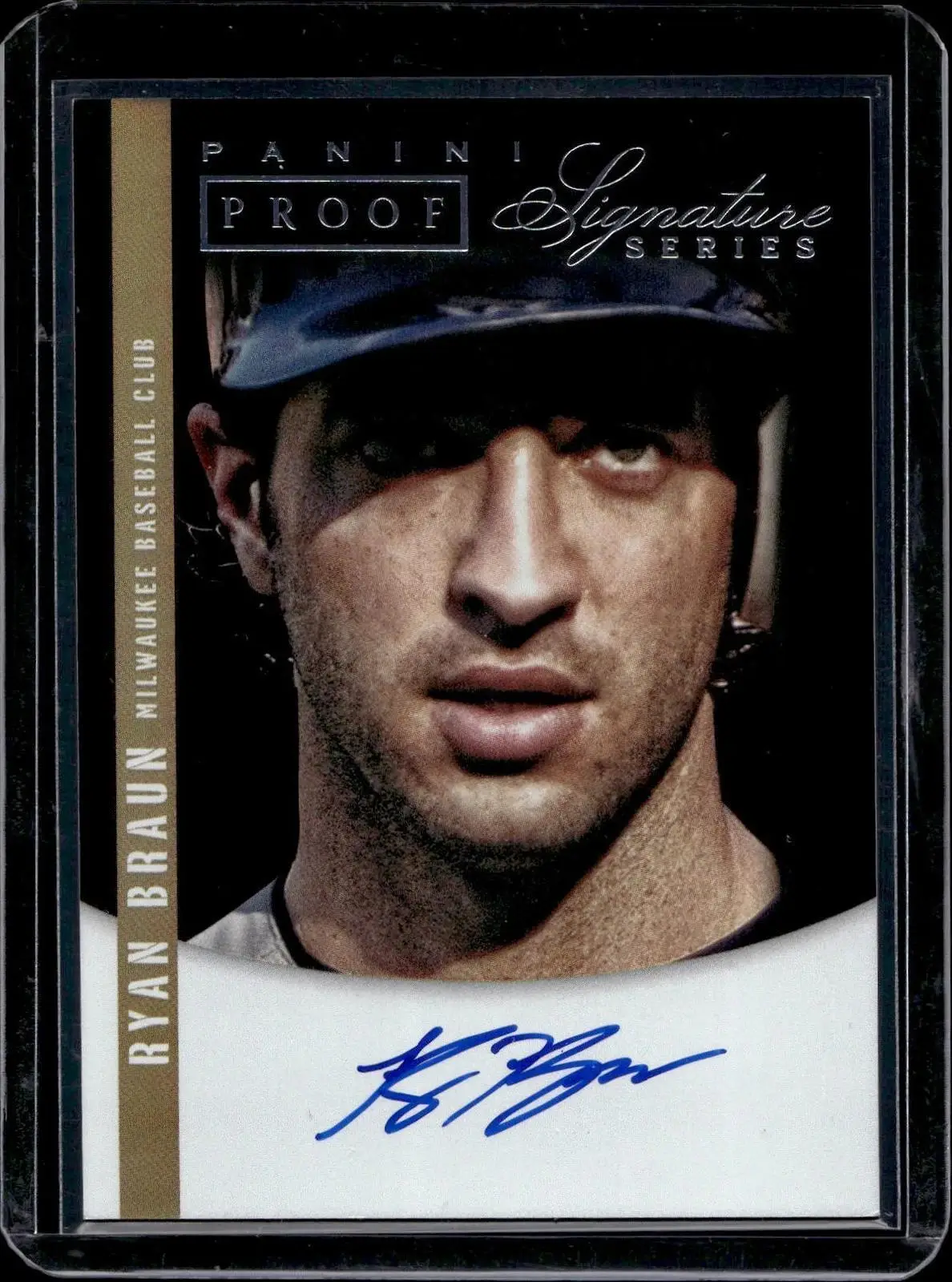Ryan Braun 2012 Panini Signature Series Auto /10 Milwaukee Brewers 46