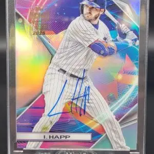 Ian Happ 2025 Topps Archives Signature 1/1 Cosmic Auto Chicago Cubs 2