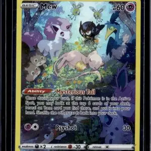 Mew Pokemon SWSH: Crown Zenith: Galarian Gallery GG10/GG70