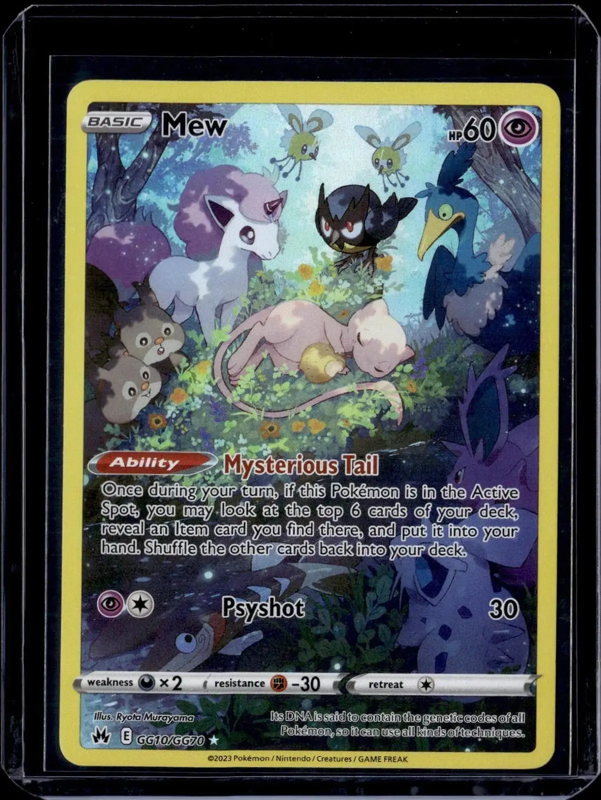 Mew Pokemon SWSH: Crown Zenith: Galarian Gallery GG10/GG70
