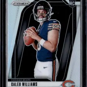 Caleb Williams 2024 Panini Prizm Rookie Variation Silver Chicago Bears 1