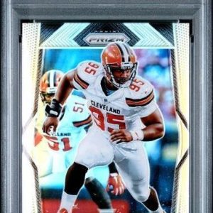 Myles Garrett 2017 Panini Prizm Silver RC Cleveland Browns 242 PSA 9