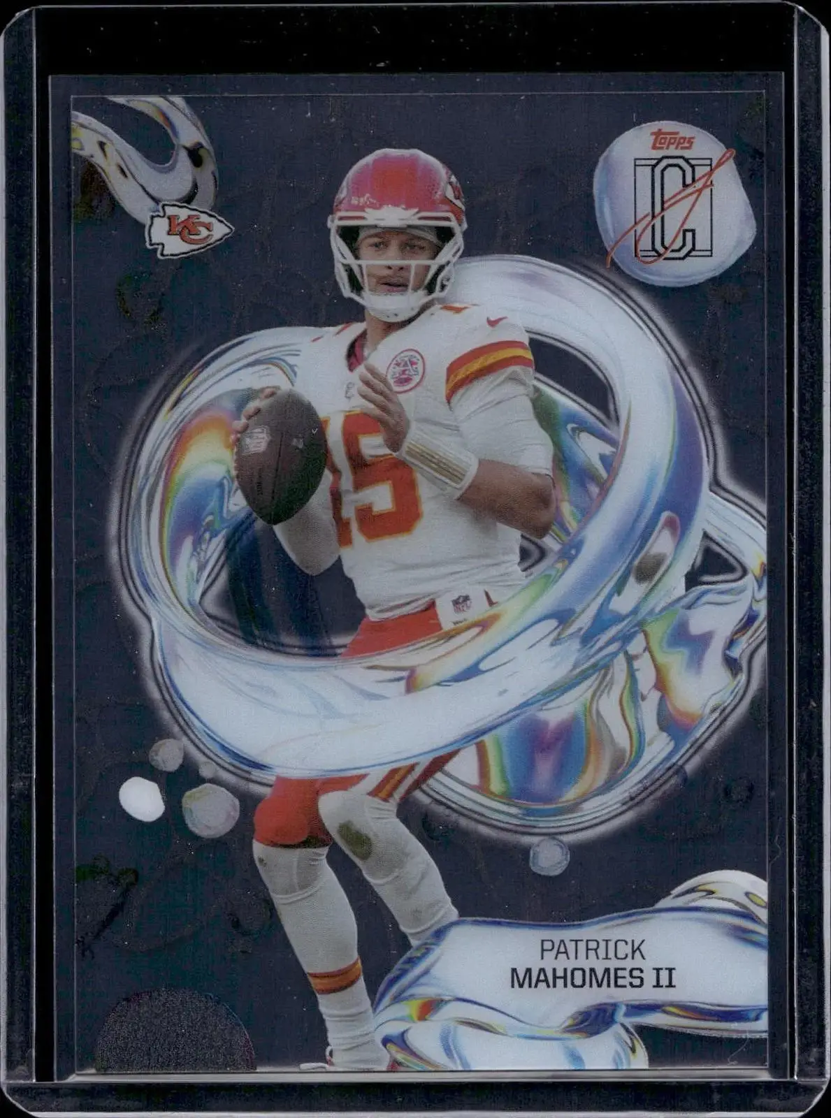 Patrick Mahomes II 2025 Topps Signature Class Fluidity SSP Kansas City Chiefs