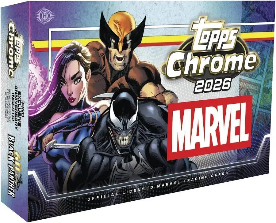 2026 Topps Marvel Comics Chrome Hobby Box