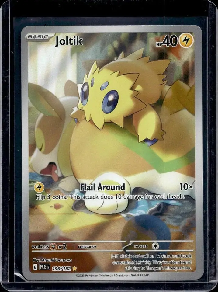 Joltik Pokemon SV04: Paradox Rift 196/182