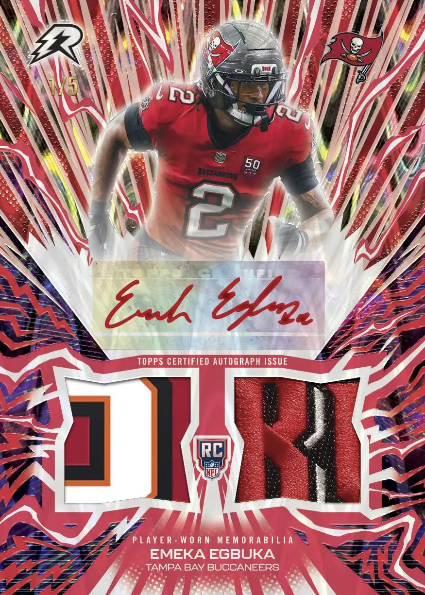 2025 Topps Resurgence Football Hobby Box - Image 16