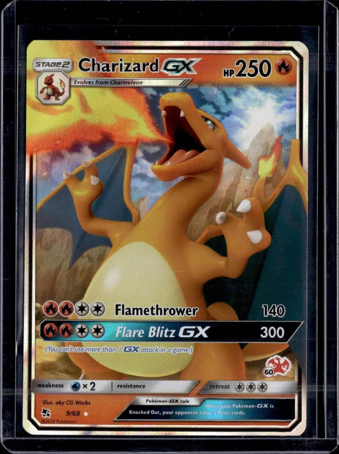 Charizard GX Pokemon Hidden Fates 9/68