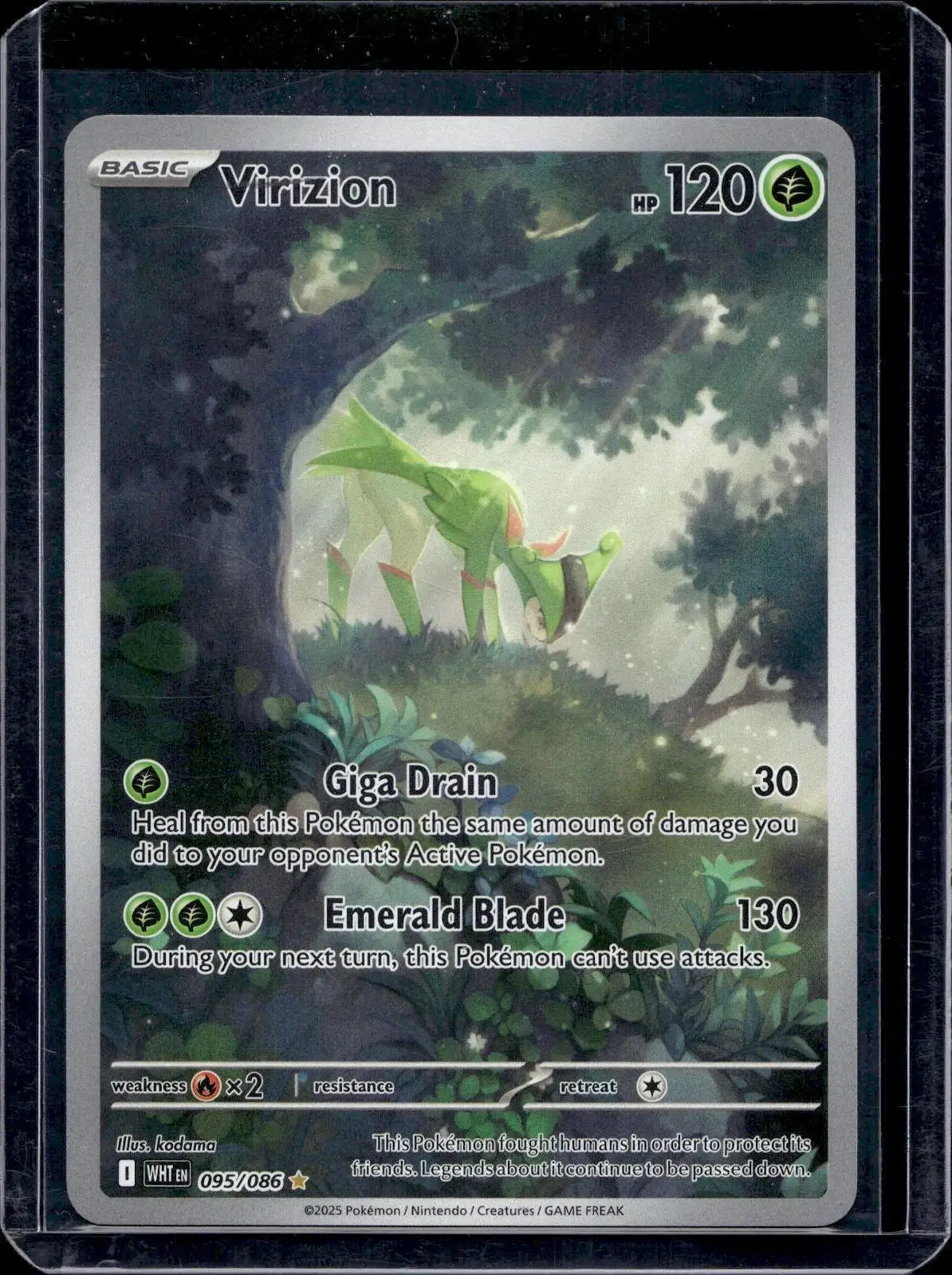 Virizion Pokemon SV: White Flare 095/086